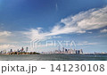 Lower manhattan skyline and hudson river view 141230108