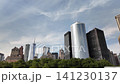 Lower manhattan skyline view with one world trade center 141230137
