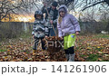 Cozy family autumn concept 141261906