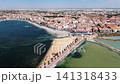 Lo Pagan panoramic view of coastal town  141318433