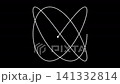 Geometric line animation with Lissajous curves, 4K resolution, black background. 141332814