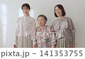 A three-generation female family A three-generation female family 141353755