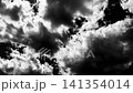 High-contrast monochrome sky time lapse 141354014