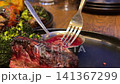 dip beef in cranberry sauce Steak dinner wine 141367299