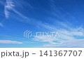 美しい青空と白い雲  141367707