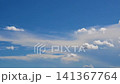 美しい青空と白い雲   141367764