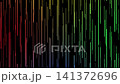 Rainbow-colored vertical speed lines flowing effect line loop, anime style, 4K 141372696