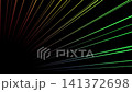 Rainbow-colored converging lines, angular radial effect lines with IN and OUT, anime style, 4K. 141372698
