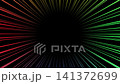 Rainbow-colored converging lines, central radiating effect line loop, anime style, 4K 141372699