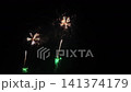 打ち上げ花火・花火大会イメージ（音声あり） 141374179