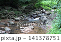 Nang Lae Waterfall in Chiang Rai province during a hike through the lush, verdant forests 141378751