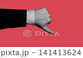Halftone Business Hand Thumb Down Disapproval Animation 141413624
