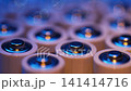 Several alkaline batteries arranged together 141414716