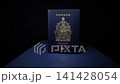 Canadian Passport Representing International Travel and National Identity 141428054