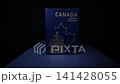 Canadian Passport Representing International Travel and Official Identity 141428055