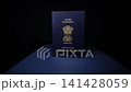 Indian Passport Representing International Travel Identity and Citizenship 141428059