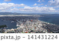 從函館眺望北海道秋日藍天的景色 141431224