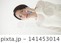 女人，智慧型手機，電話 141453014