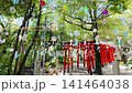 八田神社裝飾著風鈴和鳥居。 八田神社裝飾著風鈴和鳥居。 141464038