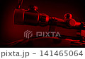 Sniper Scope On Rifle Detail 141465064