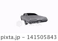Classic car view rotating on white background 141505843