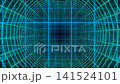 Incredible cyber geometric neon geometric grid animation, gaming background 141524101