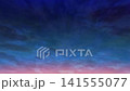 ループする夜の雲のアニメーション 141555077