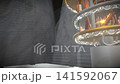 Wide slow vertical crane upward movement exploring a quantum computer core, panoramic view. 141592067