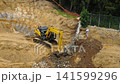 タイムラプス、マンション建設工事、建設会社、基礎工事、足場工事、安全第一、2026/7/29 141599296