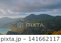 Timelapse: dark clouds moving over Lycian Way mountains near Oludeniz 141662117