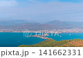 Timelapse: boats and yachts moving across Fethiye Bay marina 141662331