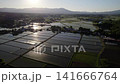 The quintessential rural landscape unfolds at dusk. 141666764