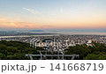 眉山山頂から見下ろす徳島市中心部のマジックアワーから夜景への移り変わり(タイムラプス動画) 眉山山頂から見下ろす徳島市中心部のマジックアワーから夜景への移り変わり(タイムラプス動画) 141668719