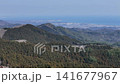 Green Furusato Line, the vast expanse of the Pacific Ocean, drone aerial photography, March 2024, 06 141677967