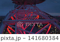 Highest point on the London Eye Ferris wheel 141680384