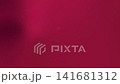 Abstract motion background featuring tiny red particles gently floating and swirling in a deep maroon, soft-focus bokeh environment. Subtle light shifts create a dreamy, ethereal atmosphere. 141681312