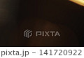 Slow motion real lens flare from back sunlight over dark background for overlay 141720922