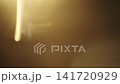 Slow motion real lens flare from back sunlight over dark background for overlay 141720929