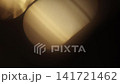 Slow motion real lens flare from back sunlight over dark background for overlay 141721462