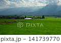 [Angel's Ladder] Rice paddies and the Northern Alps [Ikeda Town, Kitaazumi District] 141739770