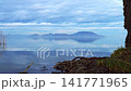 Calm Lake Balaton Landscape With Volcano Hills Calm Lake Balaton Landscape With Volcano Hills 141771965