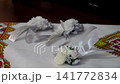 Ukrainian wedding traditions, authentic cultural ceremony, traditional rituals and festive celebration, ethnic heritage ukrainian wedding video. Creation of a young family in Ukrainian traditions 141772834