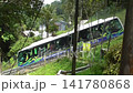 馬來西亞檳城山纜車（索道）和車站的景色。 141780868
