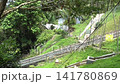 馬來西亞檳城山纜車（索道）和車站的景色。 141780869