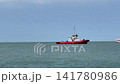 Tugboat And Passenger Ferry Sailing On Sea At Port Dickson 141780986