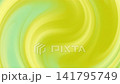Swirling Abstract Background Motion Graphics Yellow Green Fluid Flow 141795749