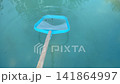 Swimming pool water cleaning equipment set 141864997