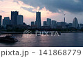 Evening scenery of Yokohama Minato Mirai Evening scenery of Yokohama Minato Mirai 141868779