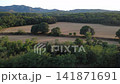 Paisaje rural de la Costa Brava al atardecer 141871691