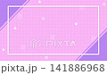 Colorful, simple, and cute frame backgrounds featuring squares and geometric shapes. 141886968
